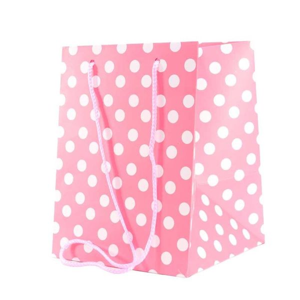 Baby Pink Polka Dot bag