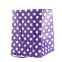 Purple Polka Dot Hand Tie Bag