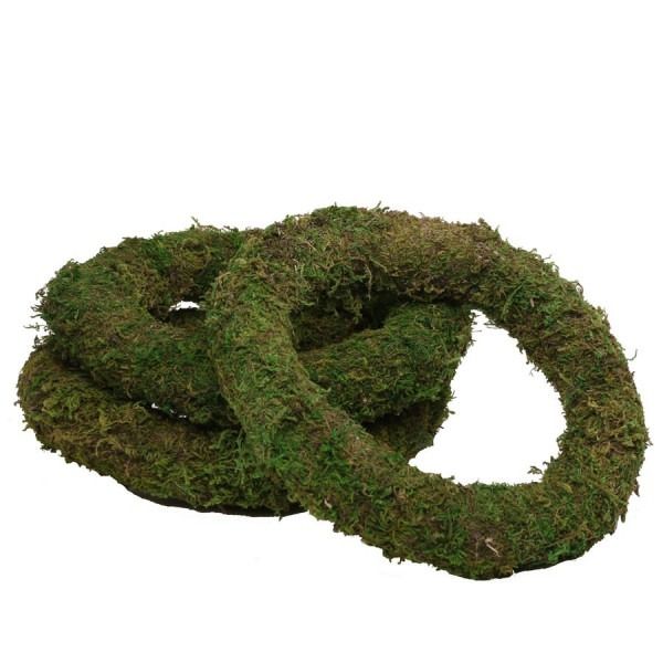 green moss wreath