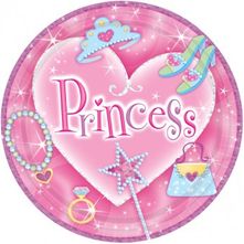 Princess Party Plates