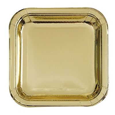 Metallic Gold Plate