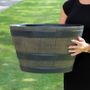 Plastic Barrel Planter