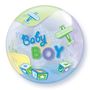 baby boy bubble balloon