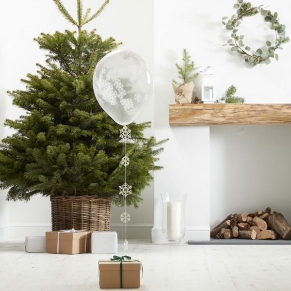 christmas rustic balloon