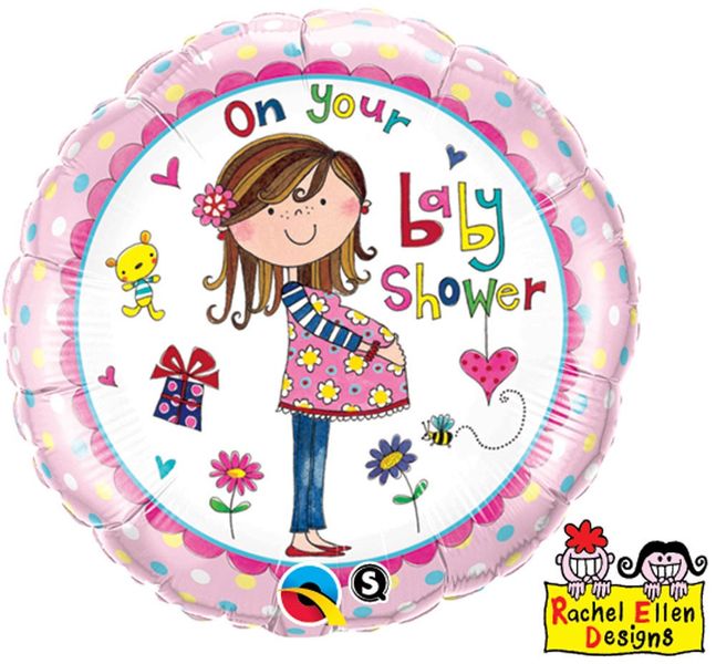 Rachel Ellen 18" Foil Baby Shower Balloon