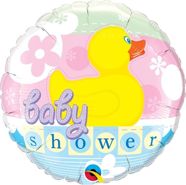 Rubber Duckie 18" Foil Baby Shower Balloon