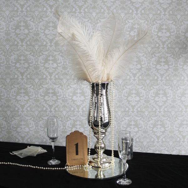 Cream Ostrich Feathers