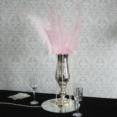 Light Pink Ostrich Feathers