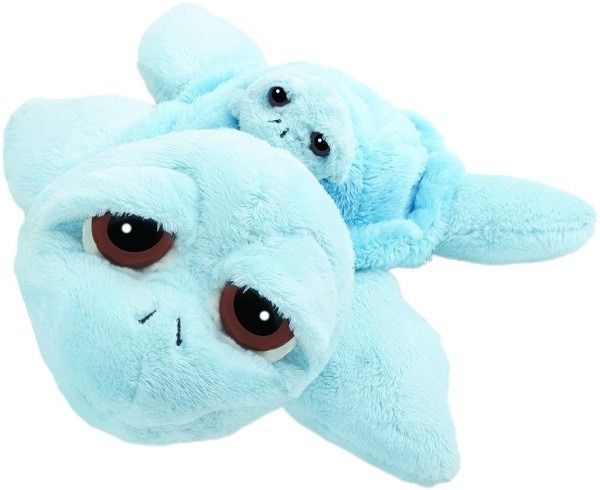 Blue Daddy and Baby Turtle Toy