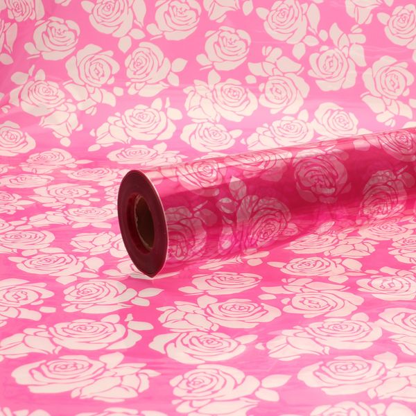 Strong Pink Cut Out Roses Film