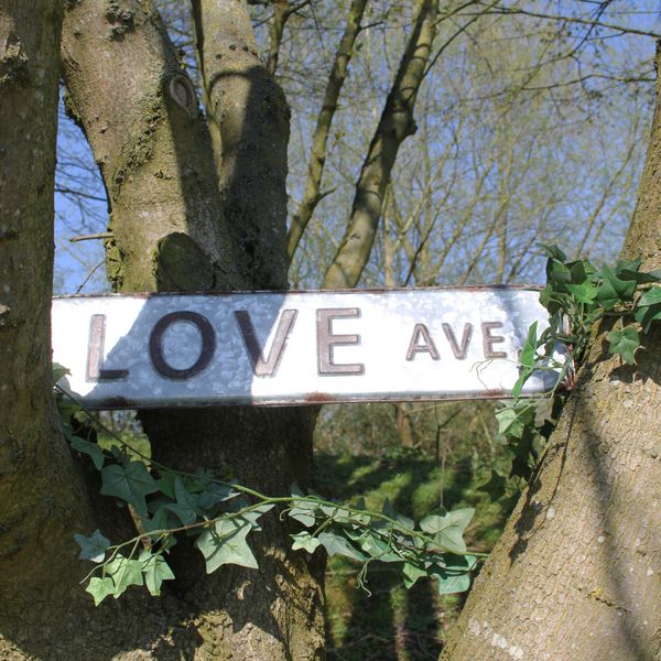 Love Ave. Wall Sign