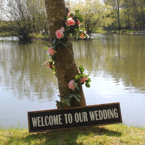 Welcom to our Wedding - Sign 
