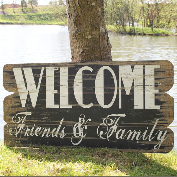 Rustic Sign - Welcome