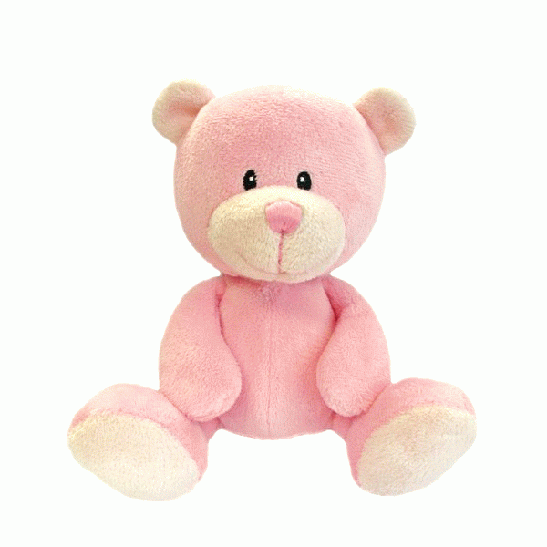 Gorgeous soft pink baby bear by Suki gifts
