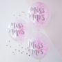 Confetti Miss To Mrs Balloons