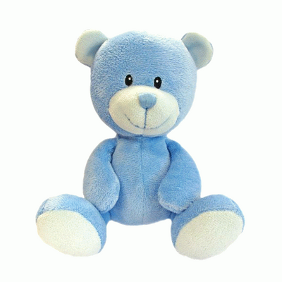 Gorgeous soft blue baby bear by Suki gifts