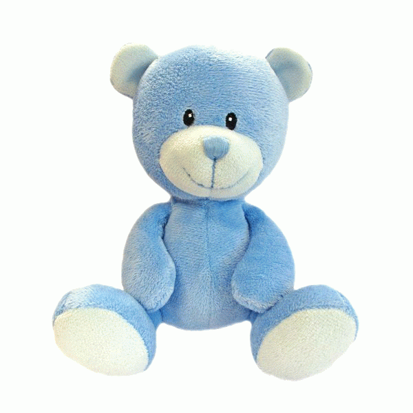 Gorgeous soft blue baby bear by Suki gifts