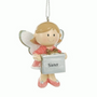 Fairy personalised Christmas tree decoration - 