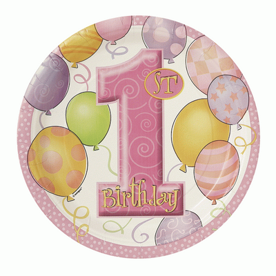 1st Birthday Pink 7