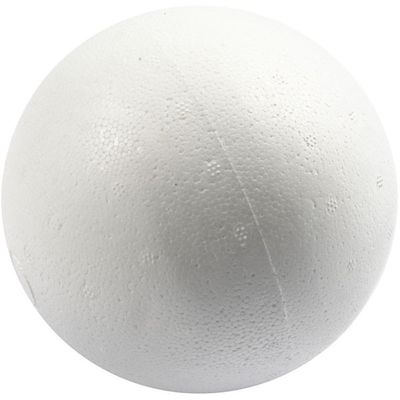 Polystyrene Ball - 6cm.  Great for Sweetie Trees!