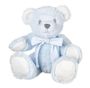 Suki Baby - Hug-a-Boo Bear Small Blue with Rattle