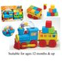 Train Set  with trailer & Blocks