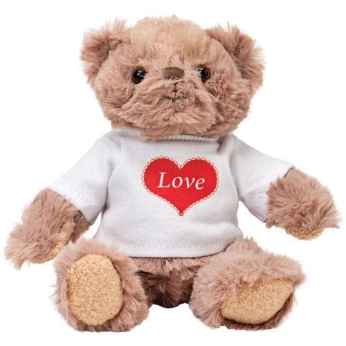 Cute Chandler Sitting Bear - 13cm Ideal for T-shirts