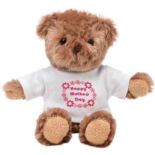 Cute Chandler Sitting Bear - 13cm Ideal for T-shirts