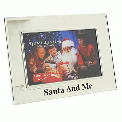 Christms Santa and Me Photo Frame