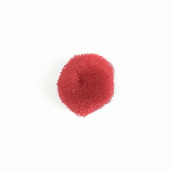 Christmas Red Pom Poms 20mm 20pck