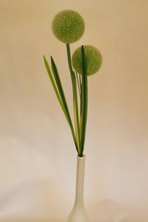 Artificial Lime Green Allium Flower Stems GGOAFLOWER1 ...