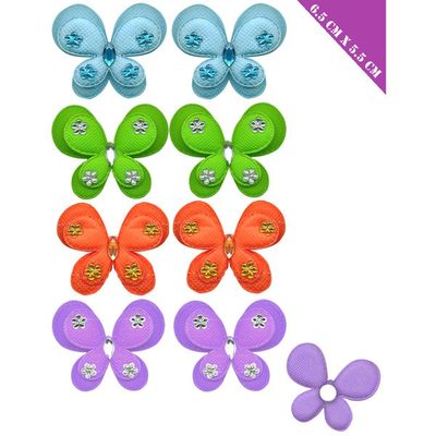 Butterfly Craft Stickers - pk 8