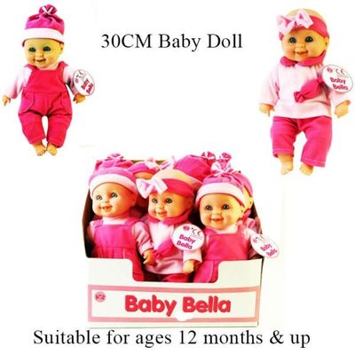 Baby Doll 30cm In Cdu By Atoz Toys