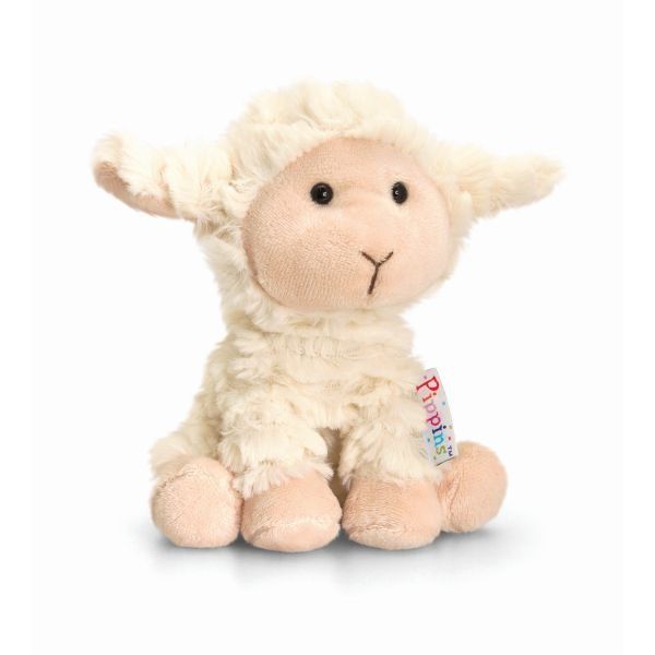 14cm Pippins Lamb Soft Plush By Keel Toys