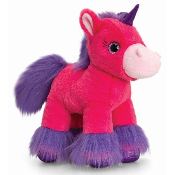 30cm Glitter Gems Unicorn With Ht 4 Assorted Soft Plush By Keel Toys
