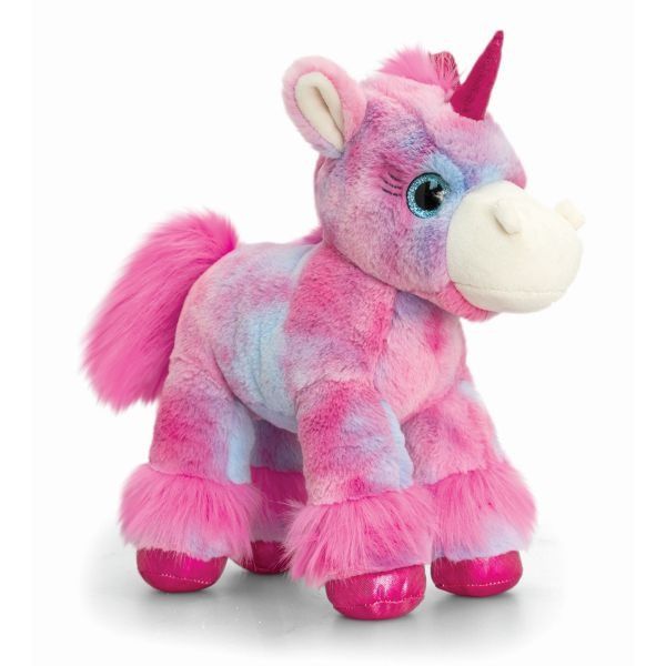 30cm Glitter Gems Unicorn With Ht 4 Assorted Soft Plush By Keel Toys