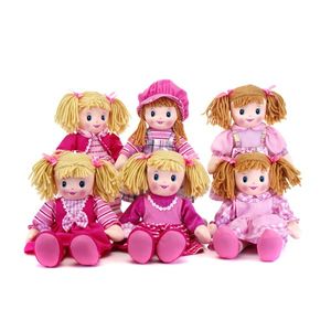 50cm Rag Dolls 6 Assorted