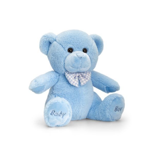 20cm Baby Boy Bear Soft Plush By Keel Toys