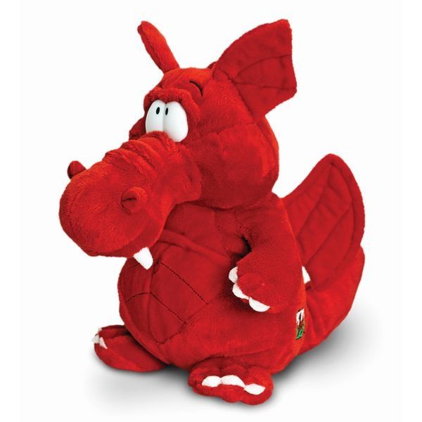 25cm Welsh Dragon Soft Plush By Keel Toys - Souvenir