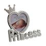 Juliana Silverplated & Epoxy Crystal Photo Frame - Princess