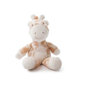 Gigi Giraffe Rattle 8in Soft Plush By Aurora