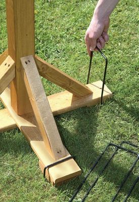 Bird Table Stabiliser Pegs