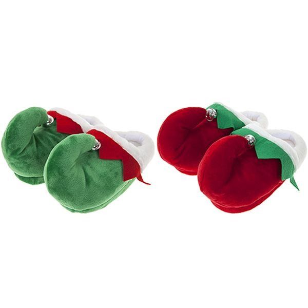 Elf Slippers In Assorted Adult Sizes - 2 Assorted