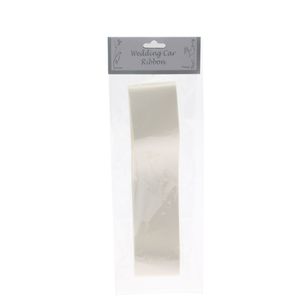 Ivory Car Ribbon