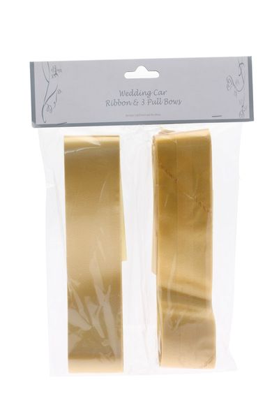 Gold Car Ribbon Sets