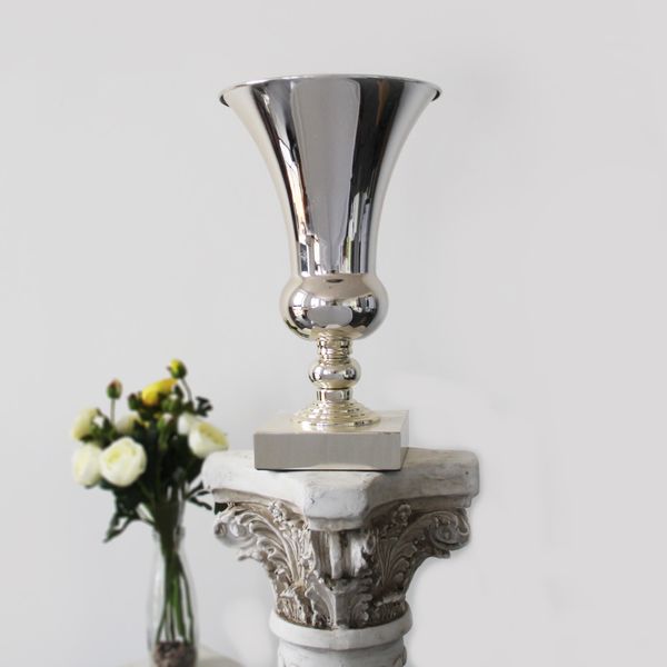 41cm Silver Plated Urn