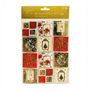 24 Hand Crafted Self Adhesive Christmas Gift Tags