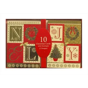 Noel joy Twin Pack Christmas Cards