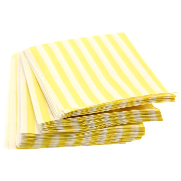 Small Yellow Candy Bags