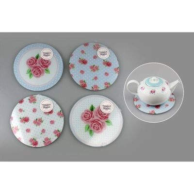 Afternoon Tea Trivet teapot Stand 20cm 4 Designs